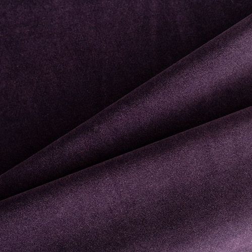 Ткань портьерная бархат h-300 см 530-02-06 фиолетовый однотонный
