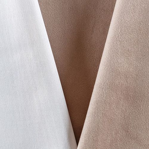 Ткань мебельная микровелюр 09-02-08945 латте однотонный