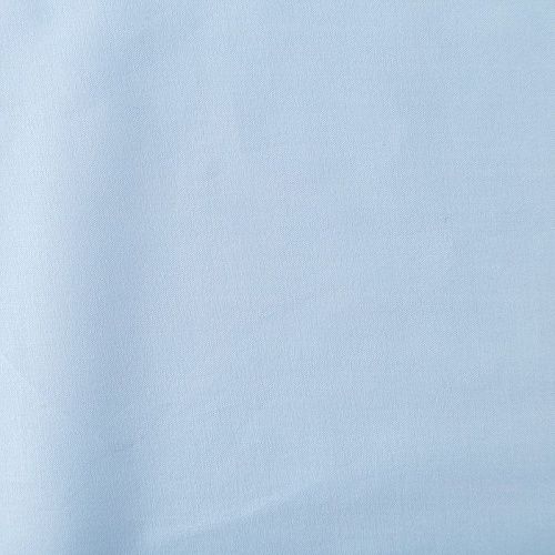 Батист 003-08002 выбеленный голубой однотонный