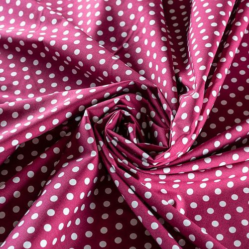 Хлопок 063-01344 марсала принтованный