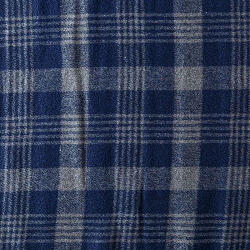 Шотландка 025-09214 серо-синий принтованный