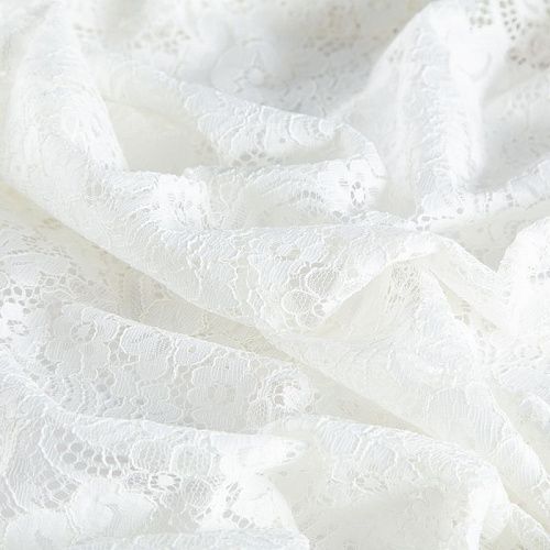 Гипюр 012-20670 молочный 