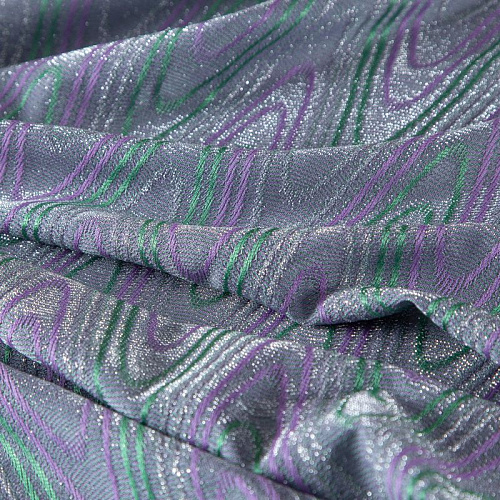 Трикотаж Missoni 056-20137 серебристый мультиколор
