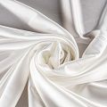 Шелк синтетический К33-774 молочный однотонный