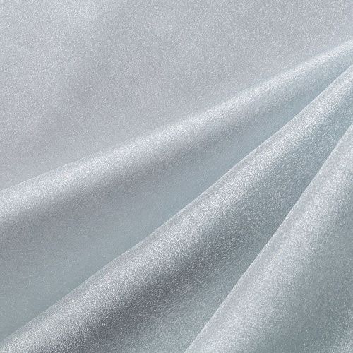 Органза К33-998 серебристый однотонный