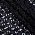 Гипюр-макраме 012-20204 черный