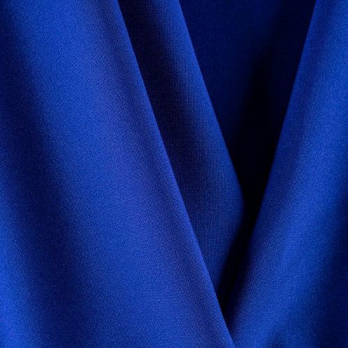 Габардин К33-829 синий однотонный
