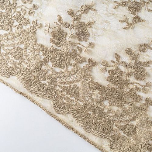 Гипюр К03-828 оливковый