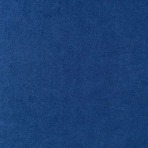 Замша портьерная h-300 см 13-02-00468 синий однотонный