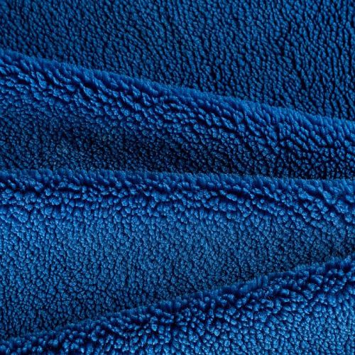 Мех искусственный К30-151 синий однотонный