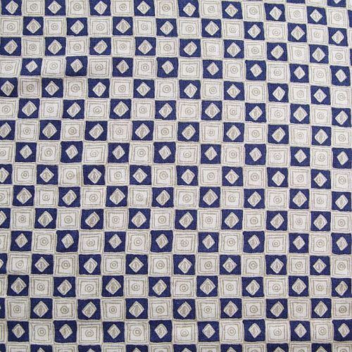 Вискоза 009-12333 серовато-молочный принтованный