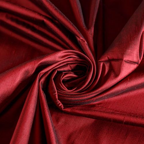 Дикий шелк 016-04904 бордовый однотонный