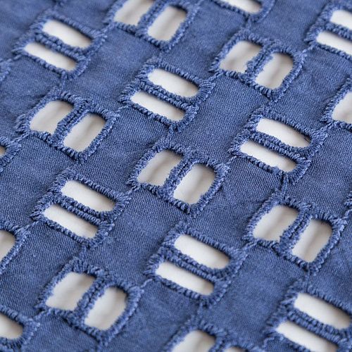 Шитьё 067-02461 фиолетово-синий однотонный