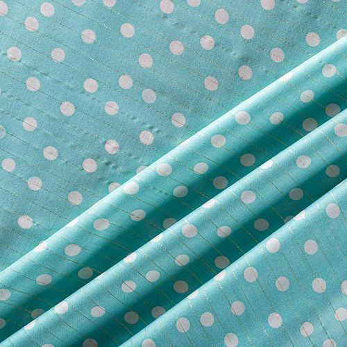 Вискоза с люрексом 009-01091 тиффани принтованный