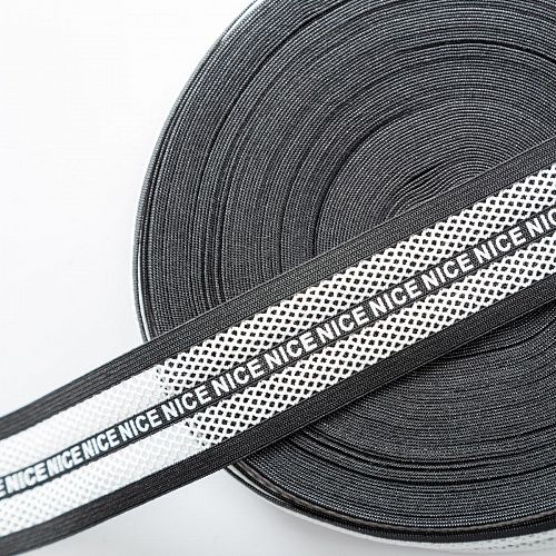 Резинка TBY декоративная 40 мм Nice ET20-074003 белый 