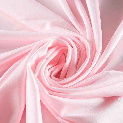Лайкра 005-07680 жемчужно-розовый однотонный