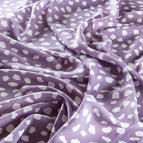 Тенсел 053-01265 пыльно-сиреневый принтованный