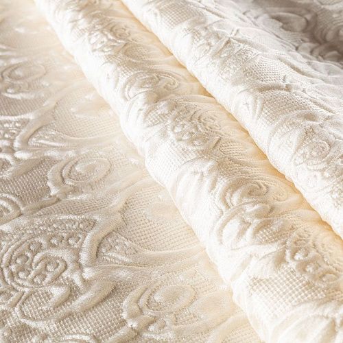 Жаккард К01-271 молочный 