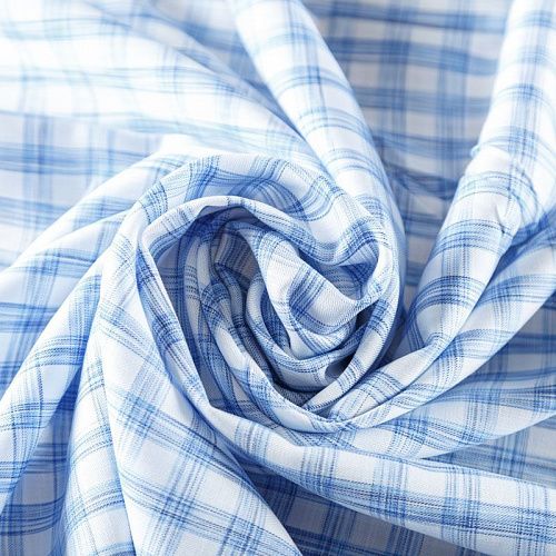 Вискоза 009-07901 белый принтованный