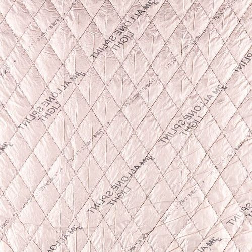 Ткань курточная 033-00346 пудрово-розовый принтованный