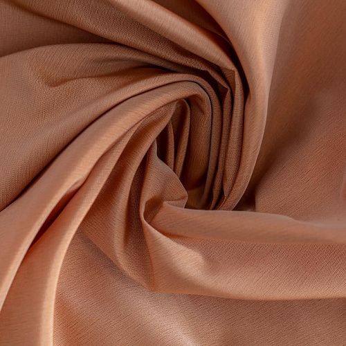 Ткань портьерная тафта h-295 см Т241-02-335 персиковый однотонный