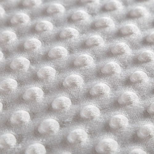 Плюш Minky 044-05474 серебристо-серый однотонный