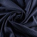 Вискоза "Лоренцо" К33-260 темно-синий принтованный