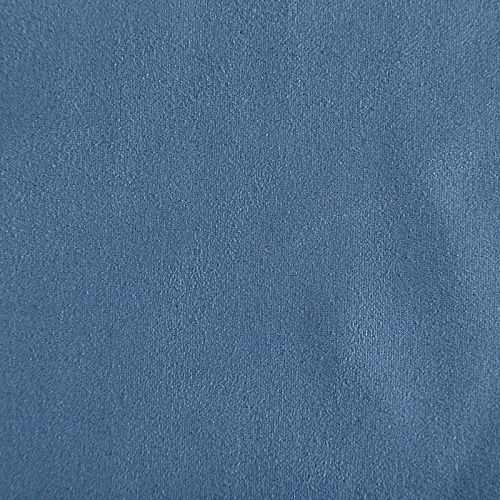 Замша искусственная 018-05690 серо-глубой однотонный