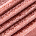 Мех искусственный К25-520 Col.5  розовый антик однотонный