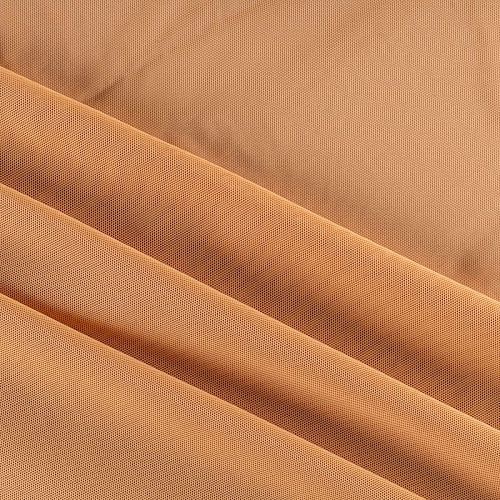 Сетка трикотажная К33-167 бронзовый загар однотонный