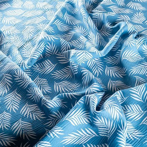 Тенсел 053-01270 голубой принтованный