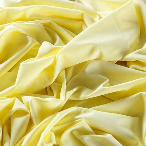 Лайкра 005-07495 бледно-желтый однотонный 