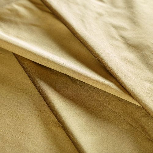 Дикий шелк 016-04902 золотистый однотонный