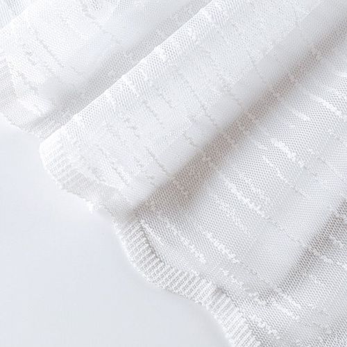 Тюль жаккардовый h-290 см 07-01-05079 молочный